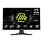 MSI MAG 274QFDE X24 27-tolline 27 IPS 2560 x 1440 (2K) HDMI DisplayPort 240Hz monitor