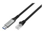 DIGITUS CAT 6a S/FTP v&otilde;rgukaabel 15m must