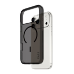 PanzerGlass CARE by Flagship Case Urban Explorer Smokey koos musta MagSafe'iga iPhone 17 Pro Max Kaitsekile Must