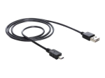 Delock EASY-USB USB-kaabel 1m must