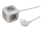 brennenstuhl ALEA-Power Vooluregulaator 4-Alus 16A Hallitusvalge 1.4m