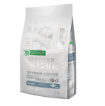 NATURE'S PROTECTION Superior care Valgekala V&auml;ike ja mini - kuiv koeratoit - 4kg