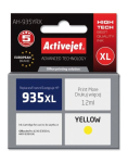 Activejet AH-935YRX tint (asendus HP 935XL C2P26AE jaoks; Premium; 12 ml; kollane)