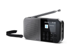 Sharp OSAKA Tasku/K&auml;si- ja kaasaskantav digiraadio DR-P520(GY) Bluetooth