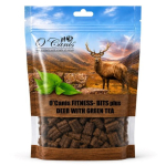 O'CANIS Fitness-Bits Plus veiseliha rohelise teega Mono - koera s&ouml;&ouml;k - 200g