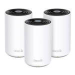 Wireless Router TP-LINK Wireless Access Point / Router 3-pack 5400 Mbps Mesh Wi-Fi 6e 3x10/100/1000M Number of antennas 4