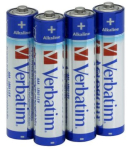 Verbatim Alkaline AAA Patareid 4tk
