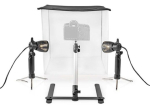 Nedis SKT010WT-LED fotostuudio komplekt 40 x 40 cm / 6500K