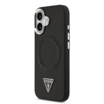 Guess PU Nahast Triangle Logo MagSafe Kaitse&uuml;mbris Apple iPhone 17 jaoks