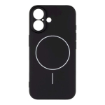 OBAL:ME MagNetix matt TPU kaitseklaas Apple iPhone 16 jaoks / must
