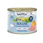 BALTICA Piiririikide maitsed Kassipoeg Veiseliha k&uuml;&uuml;liks turske m&auml;rjakas kasvatoit - 185g