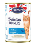 BUTCHER'S Delicious Dinners T&uuml;kkid turblast ja žellega - m&auml;rja kassatoit - 400g