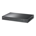 Switch TP-LINK 8xRJ-45 ports RJ-45 Ports Type Fast Ethernet (10/100) Power over Ethernet (PoE) Yes Total Power over Ethernet (PoE) budget 65 W TL-S