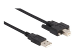 Delock USB kaabel 50cm must