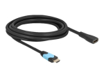 Delock HDMI laienduskomplekt 3m must sinine