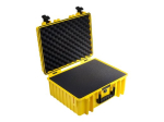 B&W outdoor case Type 6000 Hard case Yellow Polypropylene