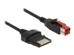 Delock 2m tugevdatud USB kaabel must
