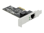 DeLock PCI Express x1 kaart 1 x 2.5 LAN v&otilde;rguadapter PCI Express 2.1 x1 2.5Gbps
