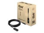 Club 3D USB Type-C pikenduskaabel 5m must