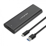 Qoltec 50311 salvestusketaste korpus SSD korpus Must M.2