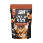 PAN MIĘSKO Pieces in sauce Veal with deer - m&auml;rgkassitoit - 85g