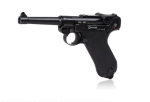 &Otilde;hup&uuml;ss Pistool RANGER P08 Parabellum KWC kal. 4,5 BBS blow back 21 lasku Full Metal CO2