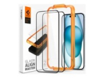 Spigen GLAS.tR EZ Fit Must Sort L&auml;bipaistev Apple iPhone 15