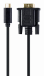 USB-C TO VGA-M 2M/BLIST A-CM-VGAM-01 GEMBIRD kaabel