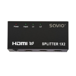 Savio CL-42 HDMI 2x HDMI video jagaja