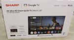 SALE OUT. Sharp 50HP6265E 50" (126cm) QLED 4K Ultra HD Google TV, Dolby Vision, Dolby Atmos, Central Stand Sharp 50HP6265E 50 Smart TV Google TV UH