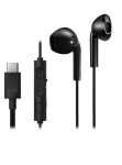 JVC HA-FR17UC black wired USB Type-C in-ear headphones
