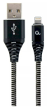 Gembird CC-USB2B-AMCM-2M-BW USB-A kuni USB-C kaabel USB 2.0 2m / must
