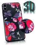 Mocco lilledega tagakaas 3D Apple Iphone 7 / 8 must