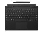 MICROSOFT Surface Pro 11/10/9/8 klaviatuur/t&uuml;&uuml;bikate koos Slim Pen COMM must inglise rahvusvaheline
