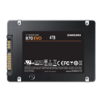 Samsung 870 EVO 4 TB 2,5-tolline Serial ATA III V-NAND MLC