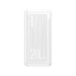 Dudao K12PQ+ 20000mAh 20Watt v&otilde;imsuspanda, valge