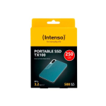 Intenso TX100 250GB v&auml;line SSD (USB-C)