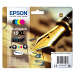 Epson 16XL multipack kollane ts&uuml;aan magenta tint C13T16364012