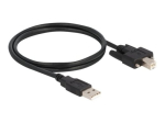 Delock USB kaabel 1m must
