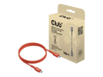 Club 3D CAC-1511 1m 240W USB-C kaabel punane