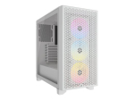 CORSAIR 3000D RGB AIRFLOW Extended ATX Tower White