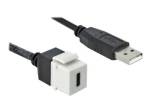 Delock Keystone moodul valge