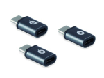 Conceptronic DONN05G USB 2.0 Type-C kuni USB 2.0 Micro Adapter Kaabel Must