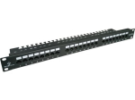 Alantec PK001 UTP cat.6 l&uuml;litusplaat, 24 LSA porti koos 1U 19" riiuliga