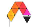Nanoleaf Shapes Black Kolmnurkade alustarkomplekt (9 paneeli) 42 W WiFi
