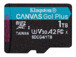 Kingston Canvas Go! Plus 1TB microSDXC UHS-I m&auml;lukaart 200MB/s