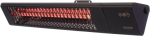 SUNRED Heater PRO25W-SMART, Triangle Dark Smart Wall Infrared 2500 W Black IP55