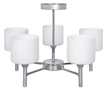 Activejet MIRA Chrome 5xE27 Chandelier Pendant Ceiling Lamp for Living Room