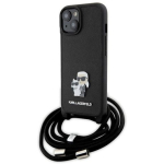 Karl Lagerfeld KLHCP15MSAKCPSK tagakaas Apple iPhone 15 Plus / 14 Plus jaoks