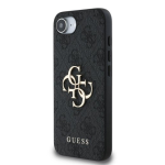 Guess PU 4G Metal Logo &uuml;mbris Apple iPhone 16e jaoks